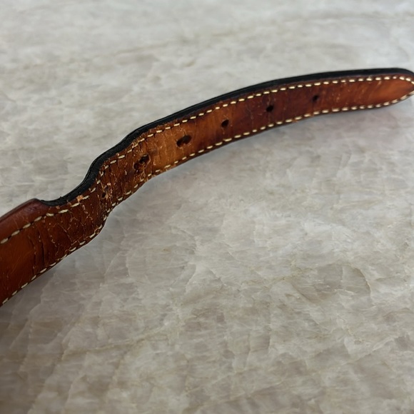 LOUIS VUITTON ✨ Authentic Vintage LV leather dog collar with tag. - Picture 8 of 11